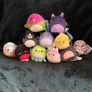 Micromallows by Squishmallows 11PC Set Built From Various Collecting
